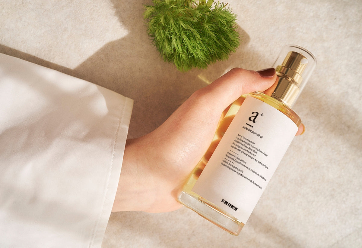 underbar plus hair oil アンダーバープラスヘアオイル underbar plus hair oil アンダーバープラスヘアオイル – MORROWS online